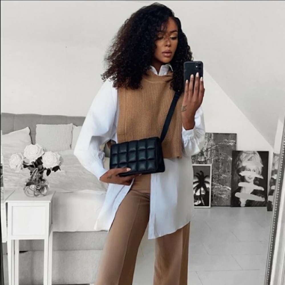 🎈RESTOCK! Zara knit vest with slits - Picture 6 of 16